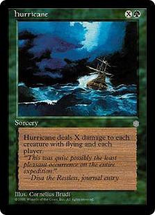 hurricane mtg card All cards will be carefully packed for safe transit Magic: the Gathering - Hurricane