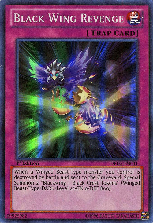 yugioh blackwing spell cards Yu-Gi-Oh Shining Darkness - Blackwing - Breeze the Zephyr main image 1