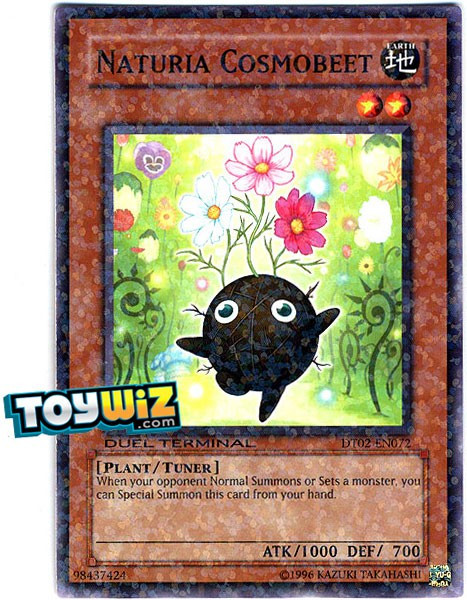 Yugioh 5ds Duel Terminal 2 Single Card Parallel Rare Naturia Cosmobeet Dt02 En072 Toywiz - roblox one punch man evolved black cat