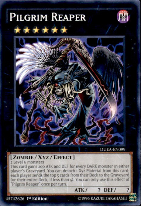 YU-GI-OH! Pilgrim Reaper Karte (DUEA-EN099) – Duelist Alliance Unlimited Edition