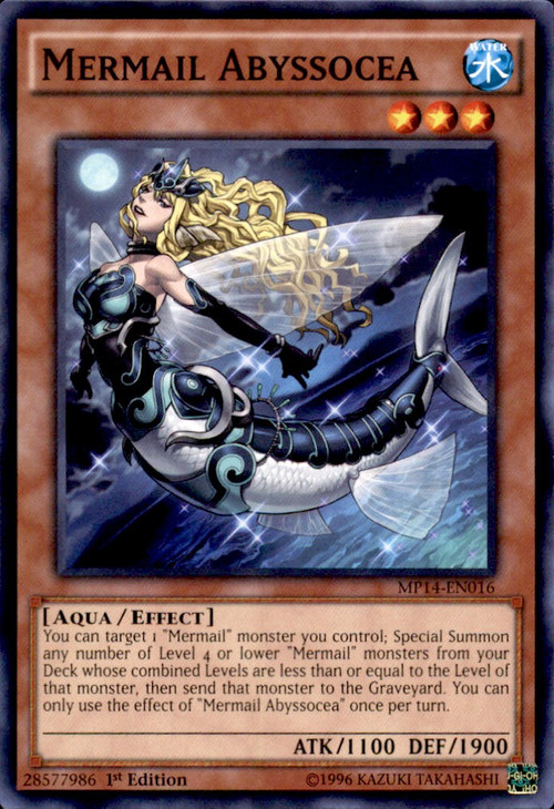 yugioh mermail deck 2014 Complete Custom for Yu-Gi-Oh! Help! Extra deck Mermail :