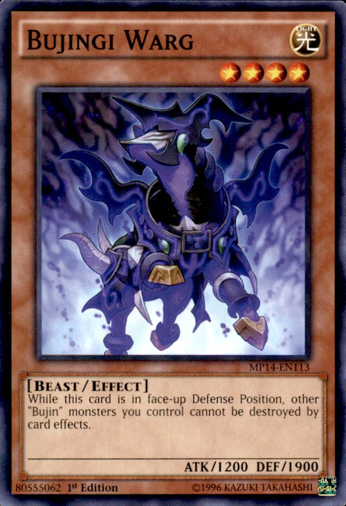 YU-GI-OH! Karte – Bujingi Ibis (MP14-EN146), Common, 1. Edition Aus Mega Pack 2014