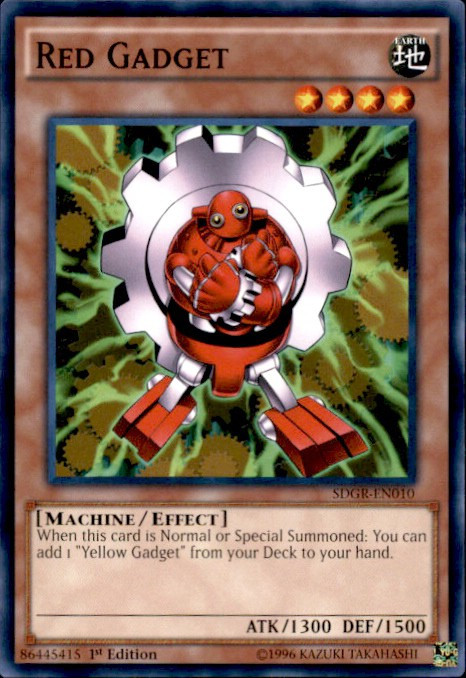 YuGiOh Geargia Rampage Structure Deck Single Card Common Red Gadget  SDGR-EN010 - ToyWiz