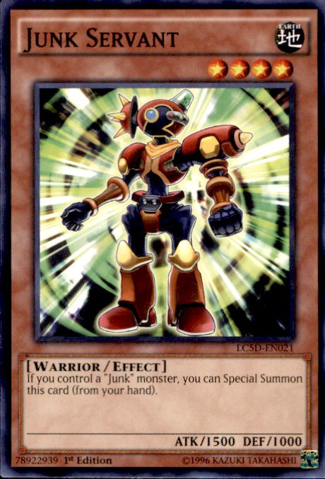 junk cards yugioh Yu-Gi-Oh! - Warrior (5DS1-EN041) - 5Ds Starter Deck - Unlimited Edition You can target 1 Tuner in your GY Junk Meister | Yu-Gi-Oh TCG