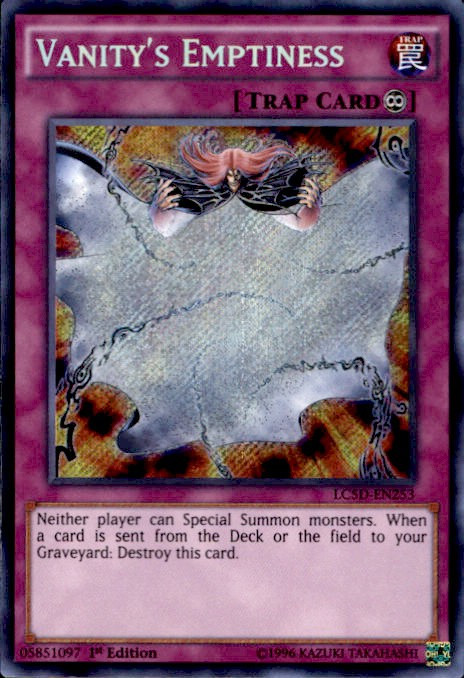 yugioh vanity deck Vanity's Ruler [CDIP-EN024] Ultimate Rare Vanity's Fiend - Yu-Gi-Oh! Card
