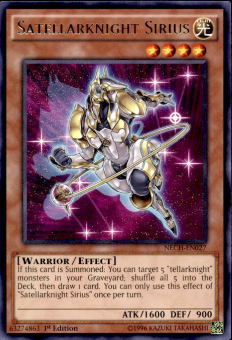 yugioh satellarknight deck CoreTCG Satellarknight Alsahm