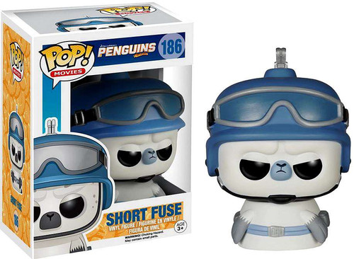 Funko The Penguins of Madagascar POP Movies Short Fuse Vinyl