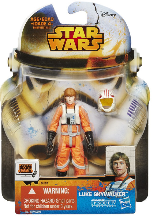 STAR WARS The Vintage Collection A New Hope Luke Skywalker Toy, 3.75 Scale  Action Figure, Toys for Kids Ages 4 & Up