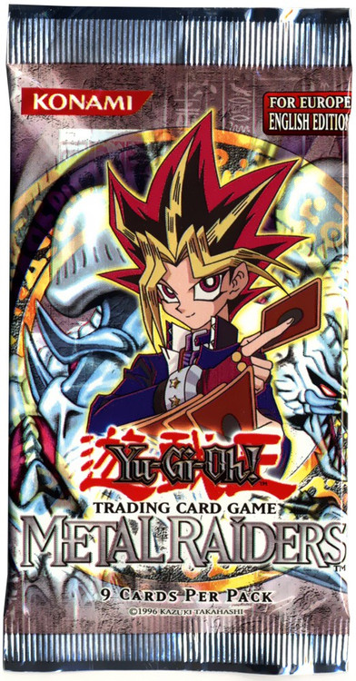YuGiOh Metal Raiders Booster Pack European Version Konami - ToyWiz YuGiOh Metal Raiders Booster Pack European Version Konami - ToyWiz