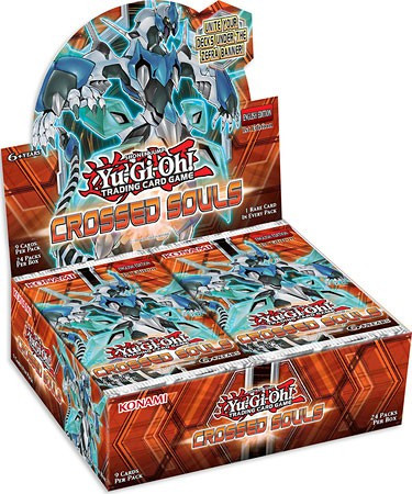 YuGiOh Crossed Souls Booster Box 24 Packs Sealed Konami - ToyWiz