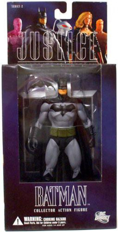 Batman Alex Ross Justice League Series 2 Batman Action Figure DC Direct -  ToyWiz
