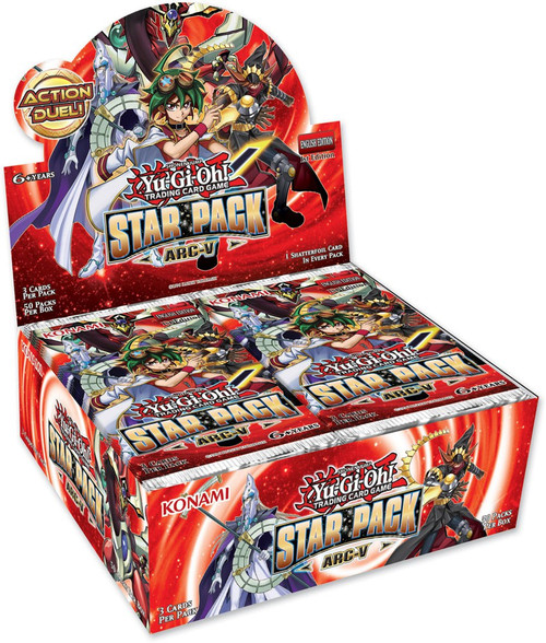 YuGiOh Star Pack ARC-V Booster Box 50 Packs Konami - ToyWiz