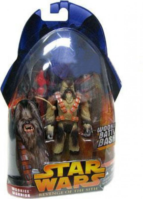 Star Wars Revenge of the Sith 2005 Wookiee Warrior 3.75 Action