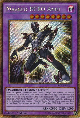 Masked HERO Anki PGL2-EN011 Premium Gold: Return Of The Bling-1st