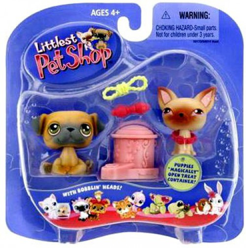 Littlest Pet Shop Pet Pairs Frog & Duck Figure 2-Pack