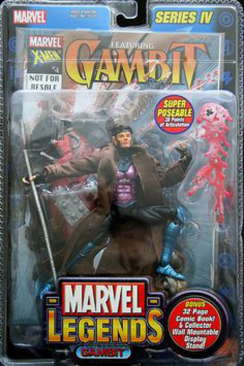 Marvel Marvel Legends Series 4 Gambit Action Figure Toy Biz - ToyWiz