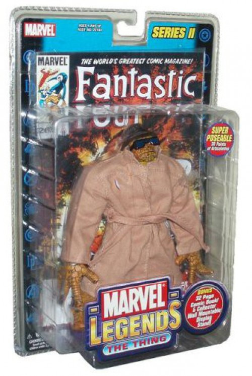 Marvel Legends Series 2 The Thing Action Figure Trenchcoat