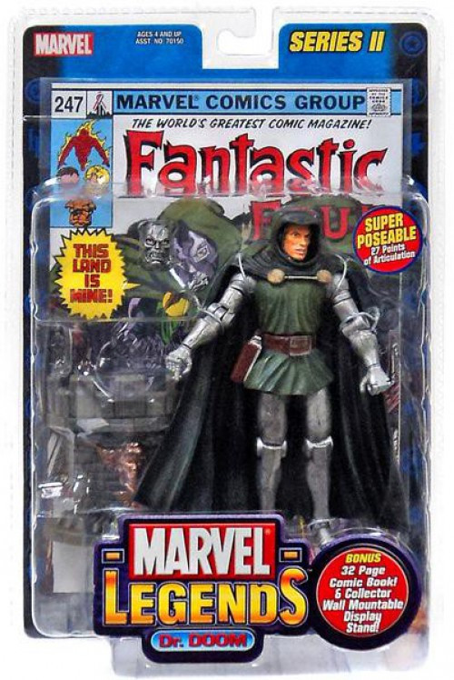 Marvel Legends Series 2 Dr. Doom Action Figure Toy Biz - ToyWiz
