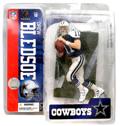 McFarlane Toys NFL Dallas Cowboys Sports Picks Football Series 13 Drew  Bledsoe Action Figure Blue Jersey - ToyWiz