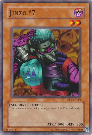 YuGiOh Dark Beginning 1 Single Card Common Jinzo 7 DB1-EN162 - ToyWiz
