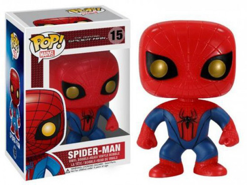 Funko The Amazing Spider-Man POP Marvel Spider-Man Vinyl Bobble Head 15 The  Amazing Spider-Man, Damaged Package - ToyWiz