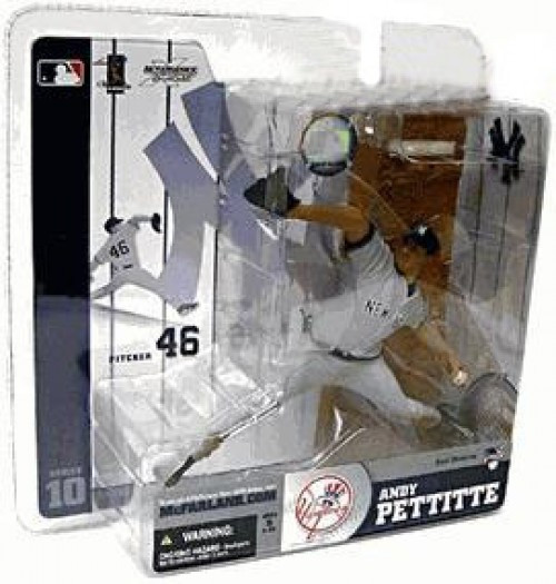 Andy Pettitte signed 2004 Houston Astros MLB McFarlane Sports Picks Action  Figure Original Packaging Series 10- JSA #EE60324