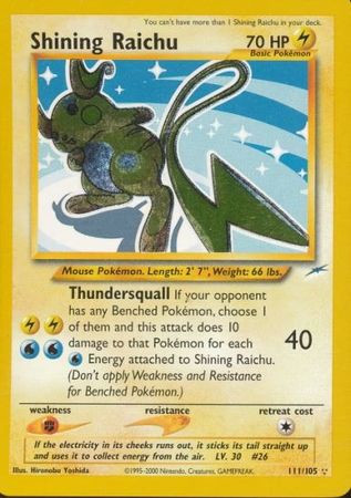 1995 raichu pokemon card value 1995-1998 Like new 14/62 / Holo Card Type / HP / Stage Pokemon Neo Destiny Single Card