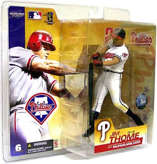 McFarlane MLB Sports Picks Series 6 Jim Thome Action Figure [Gray Jersey] 