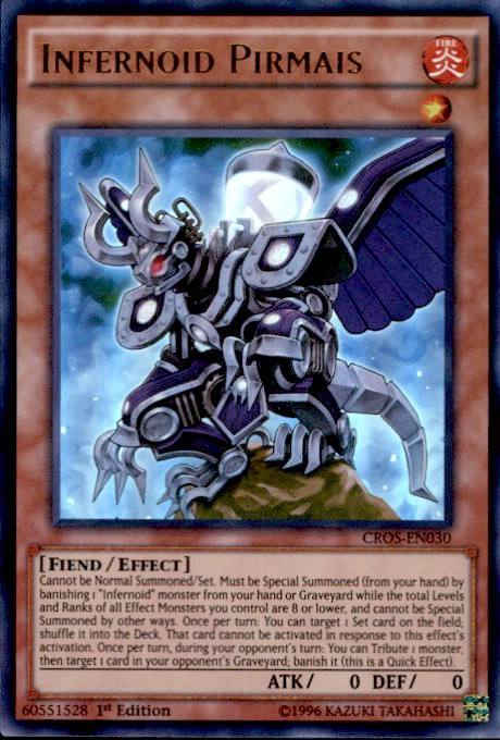 Infernoid Devyaty (CROS-FR032) - Carte Yu-Gi-Oh! Les Âmes Croisées - C