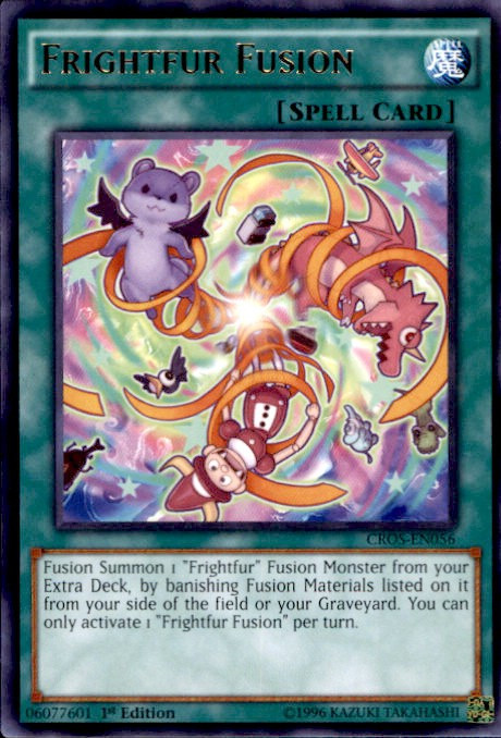 yugioh frightfur deck YuGiOh Crossed Souls Single Card Rare Frightfur Fusion CROS-EN056