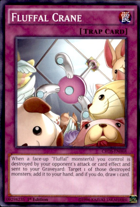 YuGiOh Crossed Souls Single Card Common Fluffal Crane CROS-EN068 - ToyWiz YuGiOh Crossed Souls Single Card Common Fluffal Crane CROS-EN068 - ToyWiz