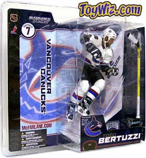 McFarlane Toys NHL Edmonton Oilers Sports Picks Hockey Hockey Series 30  Ryan Smyth Action Figure White Jersey - ToyWiz
