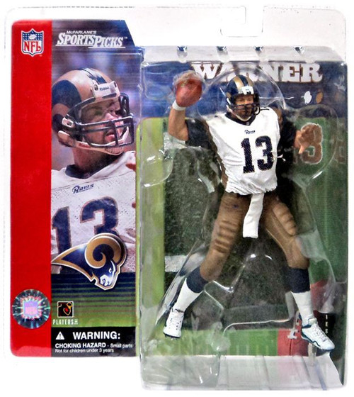 Kurt Warner Action Figure Blue Jersey Variant Sports Picks Series 1