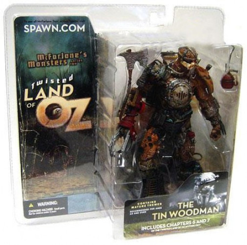 マクファーレン Toys The Tin Woodman 未開封 McFarlane Toys Monsters Twisted Land of Oz The Tin Woodsman Action