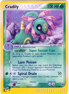 cradily pokemon card Pokemon - Diamond & Pearl - Legends Awakened - Cradily main image 1