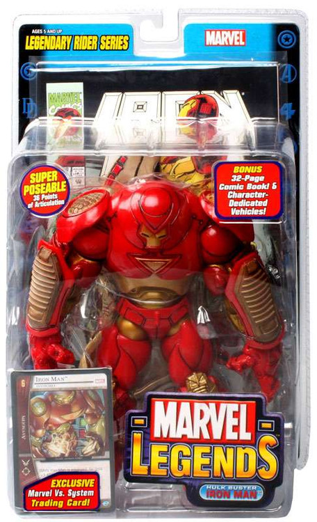 Marvel Marvel Legends Legendary Riders Series Hulk Buster Iron Man