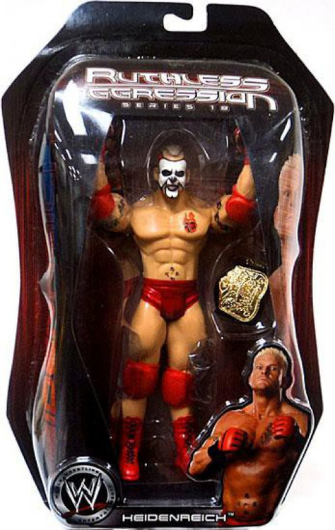 WWE Wrestling Ruthless Aggression Series 18 Heidenreich Action