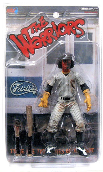 The Warriors Red Faced Baseball Fury Action Figure Dirty Version