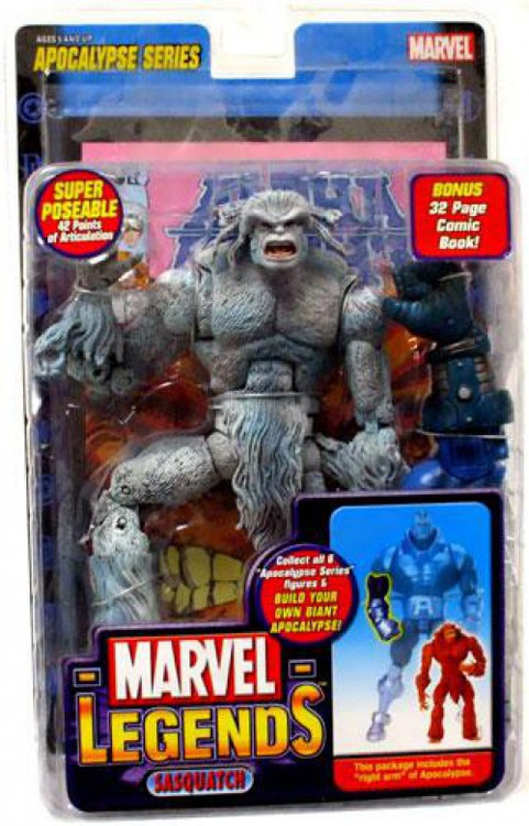 Marvel Marvel Legends Apocalypse Series Sasquatch Action