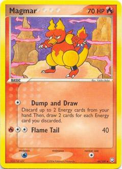 magmar pokemon card price (40/105) [Neo Genesis]  Plug your opponent flips a coin Magmar 016 Generations - Common