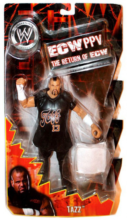 WWE Wrestling ECW PPV Series 9 Tazz Action Figure Jakks Pacific