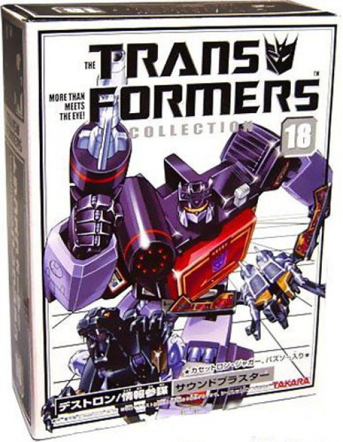 Transformers Japanese Collectors Series Sound Blaster Diaclone