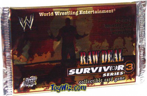 raw deal booster box Packs 36 booster packs per box wwe raw deal booster box