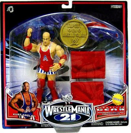 WWE Wrestling WrestleMania 21 Series 2 Kurt Angle Exclusive