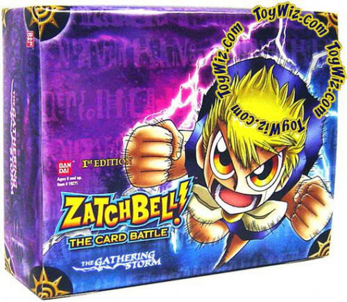 ZATCH BELL THE CARD BATTLE COLLECTIBLE CARD GAME 2 BOX LOT 27 PACKS