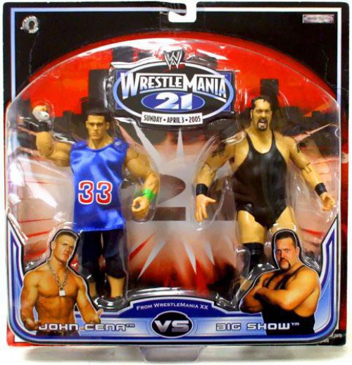 WWE Wrestling WrestleMania 21 Series 1 John Cena vs. Big Show