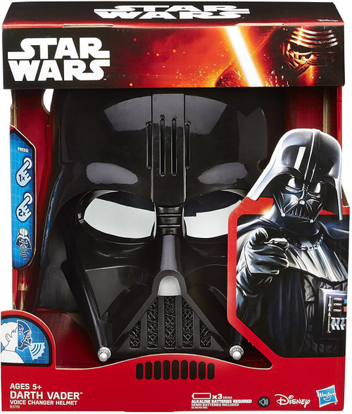 Star Wars The Force Awakens Darth Vader Voice Changer Helmet