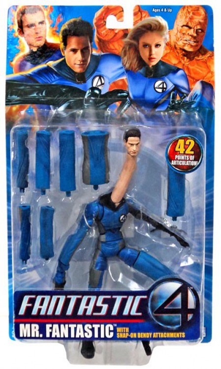 Marvel Fantastic Four Mr. Fantastic Action Figure Toy Biz - ToyWiz