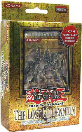 YuGiOh The Lost Millennium Special Edition 3 Booster Packs 1 RANDOM Promo  Card Konami - ToyWiz