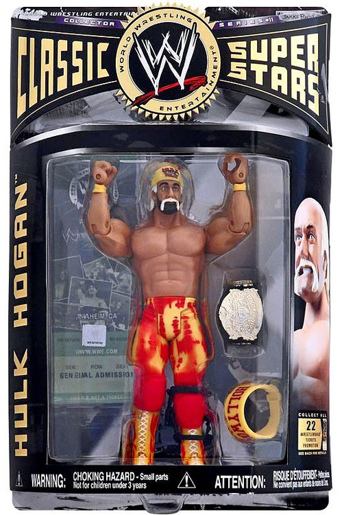 WWE Wrestling Classic Superstars Series 12 Hulk Hogan Action